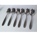 Antigo Talheres 6 Colheres Aco Inox Meridional 14851 Rrdeco