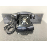 Antigo Telefone Ericsson Preto Dec 60 Funcionando