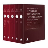 Antigo Testamento Interpretado 5 Volumes Versículo Por Versículo De Champlin Russell Norman Editora Hagnos Ltda Capa Dura Em Português 2018