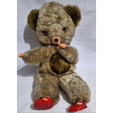 Antigo Urso Peposo Brinquedo Anos 70 80 Pelucia Coleção