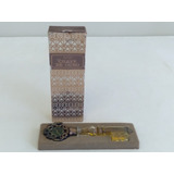 Antigo Vidro De Perfume Da Avon Chave De Ouro Anos 80