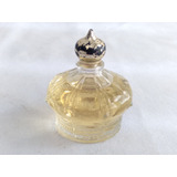 Antigo Vidro De Perfume Da Avon Coroa Real Anos 80