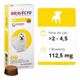 Antipulga Carrapato Bravecto Cães De 2 A 4 5 Kg Original