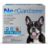 Antipulga Carrapato Nex Gard Cão 1 Comprimido 4 A 10kg 