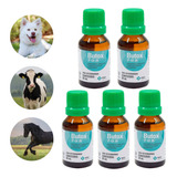 Antipulga E Carrapato Kit C 5 Butox 20ml Mata Barata Formiga
