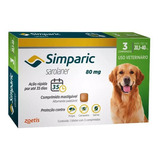 Antipulga Simparic 80 Mg 20 A 40 Kg 3 Comprimidos