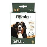 Antipulgas E Carrapatos Ceva Fiprolex Drop Spot Para Cães Acima De 40kg 1 Pipeta