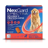 Antipulgas E Carrapatos Nexgard Spectra Para Cães De 30 1 A 60kg