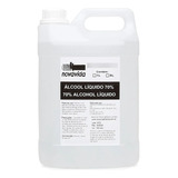Antisséptico 70 Álcool Líquido 01 Galão 5l