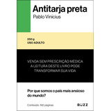 Antitarja Preta  De Pablo  Vinicius  Editora Wiser Educação S a  Capa Mole Em Português  2021