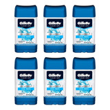 Antitranspirante desodorante Gillette Clear Gel 48h pacote
