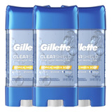 Antitranspirante E Desodorante Gillette Clear Gel Tropical B