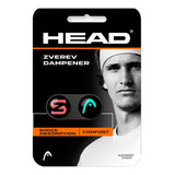 Antivibrador Head Zverev Verde E Vermelho 2 Unidades
