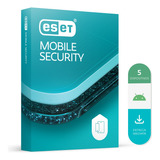 Antivírus Eset Mobile Security 5 Dispositivos 1 Ano