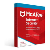 Antivírus Mcafee Internet Security 3 Dispositivos