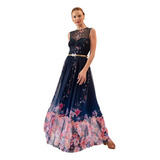 Antix Afeto Vestido Longo Jardineira R82741