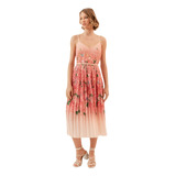 Antix Afeto Vestido Midi Mensagem Para Você R82763
