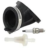 Anxingo Bota Coletora De Admissão De Carburador 3084879 Com Filtro De Ar De Vela De Ignição Substituição Para Polaris Sportsman 335 400 500 Substituição Para Polaris Magnum 425 500 Substituição