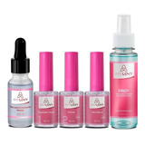 Any Lovy Kit De Preparadores Para Unhas Óleo Para Lixamento