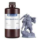 ANYCUBIC Resina 3D Lavável à água Resina 3D De Alta Precisão De 405 Nm Resina Fotopolímero Padrão De Baixo Encolhimento Para Impressão LCD DLP 3D Cinza 1000g 