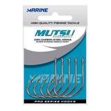 Anzol Circle Hook Mutsu N 1 0 Black Nickel 30 Pçs Carbon