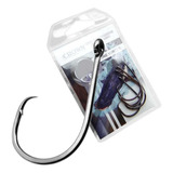 Anzol Crown In Line Circle Black N 5 0 Reforçado