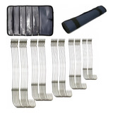 Anzol Encastoado Marine 50pcs 2 0 3 0 4 0 5 0 6 0 Estojo