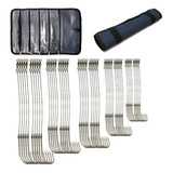 Anzol Encastoado Marine 50pcs 2 0 3 0 4 0 5 0 6 0 Estojo