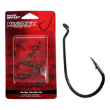 Anzol Ewg Offset 4 0 Monster 3x C 3 Unidades Para Isca Soft