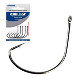 Anzol Marine Wide Gap Robalo Black Níquel Cartela N 01