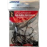 Anzol Super Maruseigo Black Nickel N- 24- Pacote Com 15