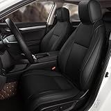 AOMSAZTO Capas De Assento De Ajuste Personalizado 2016 2021 Honda Civic Sedan EX L EX T EX Touring LX P Sport Banco Traseiro Com Apoio De Braço 