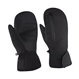 Aosekaa Luvas De Esqui De Inverno Para Adultos Luvas De Neve à Prova D água Para Homens E Mulheres Luvas De Snowboard Luvas De Esqui Para Snowmobiling Preto