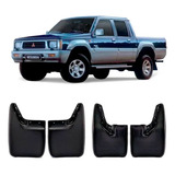 Apara Barro Lameira L200 Até 2004 Kit 4 Peças