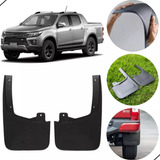 Apara Barro Traseiro Lameira Flap S10 2017 2018 2019 2 Peças