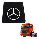 Aparabarro Lameiro Dianteiro Caminhão Mercedes Benz 40x38cm
