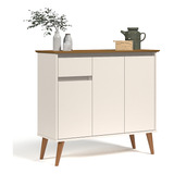 Aparador Buffet Retro Veneza 3 Portas Promo Pe Palito Coffee
