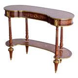 Aparador Console Luiz Xvi Forma Feijão 120cm Elegancia