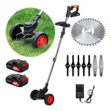 Aparador Cortador Grama Roçadeira Elétrica 2 Baterias 48volt