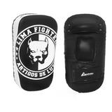 Aparador De Chute Pao Preto branco Lima Fighter 1 Par