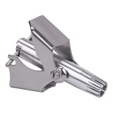 Aparador De Pelo Nariz Manual Que Funciona Sem Dor Aço Inox