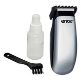Aparador De Pelos Mini Trimmer Á Pilha Enox Cor Prata