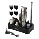 Aparador De Pelos Multi Groom Aqua Pap03 12em1 Bivolt Philco