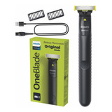 Aparador De Pelos Oneblade Qp1424 10 Philips Bivolt