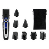 Aparador De Pelos Philco Pap22 Multigroom 7 Em 1 S fio Cor Preto E Azul Bivolt