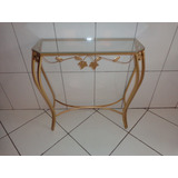 Aparador Ferro Com Vidro Brinde 70 Cm Detalhe Folha