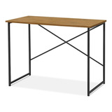 Aparador Steel 76 Cm Estilo Industrial Com Pés Em Aço Cor Preto naturale