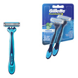 Aparelho Barbear Prestobarba 3 Fresh Eucalipto 2un Gillette