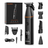 Aparelho De Barbear Depilador Elétrico 7 Em 1 Recarregável Cor Preto 110v 220v Zavanese
