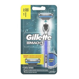Aparelho De Barbear Gillette Mach3 Acqua grip 2 Cargas